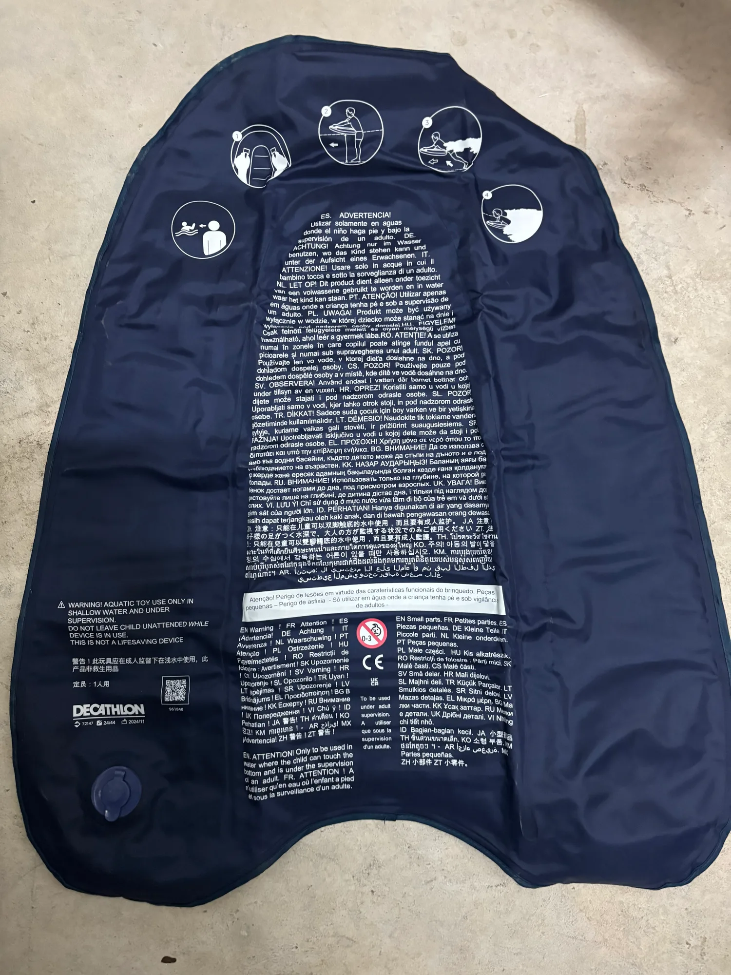 Tabla Bodyboard Hinchable Decathlon